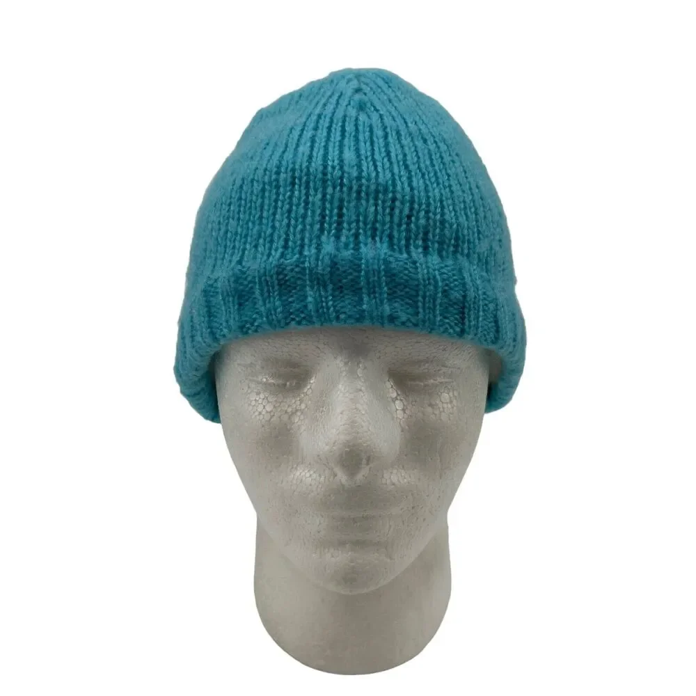 The North Face Lined Beanie Youth One Size Blue Fitted Lightweight Winter Hat